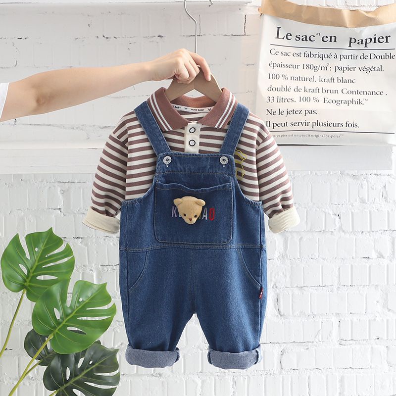 BABY K2 - Jumper Kodok Bear Coklat Hitam