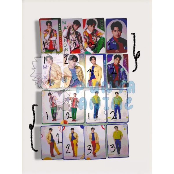 Pc Super Color series Gmmtv Ohm Pawat, Pond, Nanon, Mix (Baca DESK)