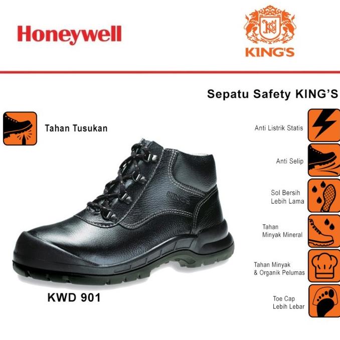 Sepatu Safety Kings Safety Shoes Original KWD901