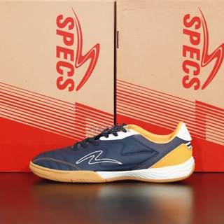 Specs Sepatu Futsal  Metasala Nativ 3 - Nightfall/Turmeric Yellow/Gum
