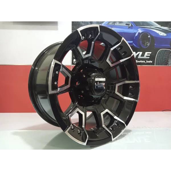 velg mobil rush ,terios ,innova ring 15 pcd 5x114,3 hsr komo - tampilan off-roaad