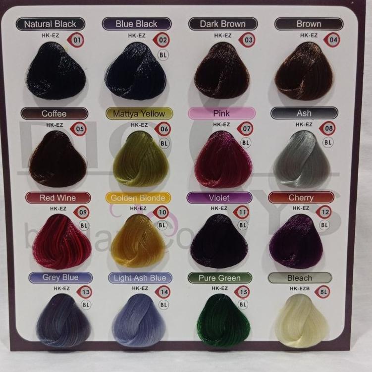 ㄳ Cat Rambut Diosys Grey Blue Ash HK-EZ 13 ( cat 100ml + Oxydant 100ml ) diosis hair color bleaching