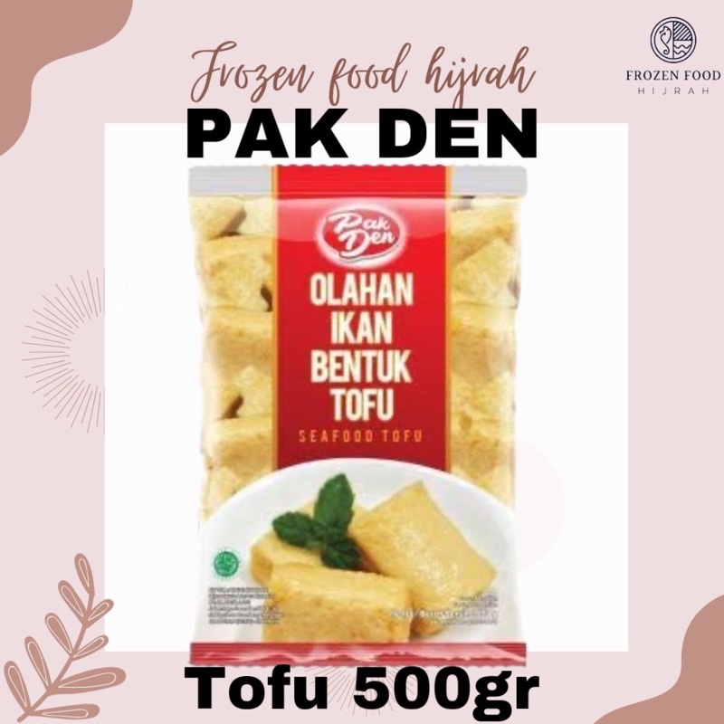 

PAK DEN SEAFOOD TOFU 500GR