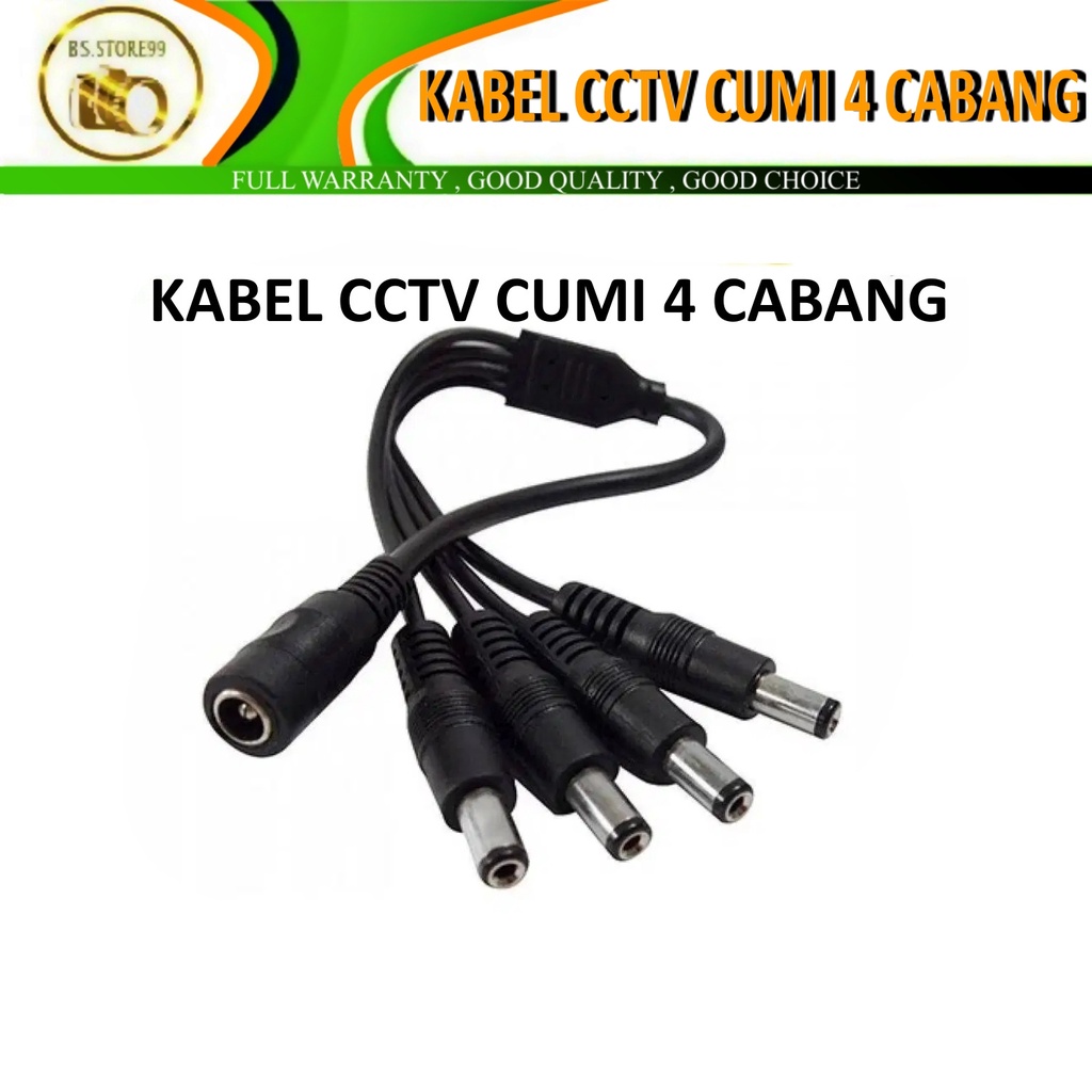 KABEL CCTV CUMI 4 CABANG