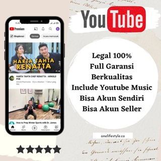 [BEST QUALITY] Youtube 4 Bulan Premium Youtube Musik Garansi Full No Eror