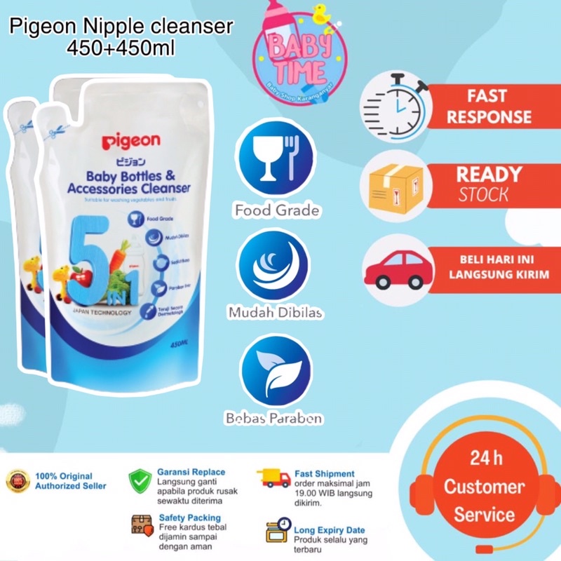 PIGEON Liquid Cleanser Basic 450 Refill