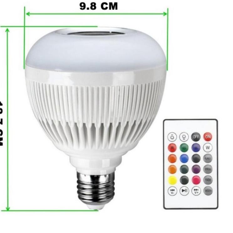 Harga Spesial bohlam music bohlam speaker bluetooth lampu disco rgbw bohlam speaker