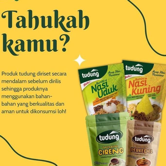 

FLASH SALE Tudung Bumbu Nasi Uduk Instan 55gr Bundling isi 6 !!!