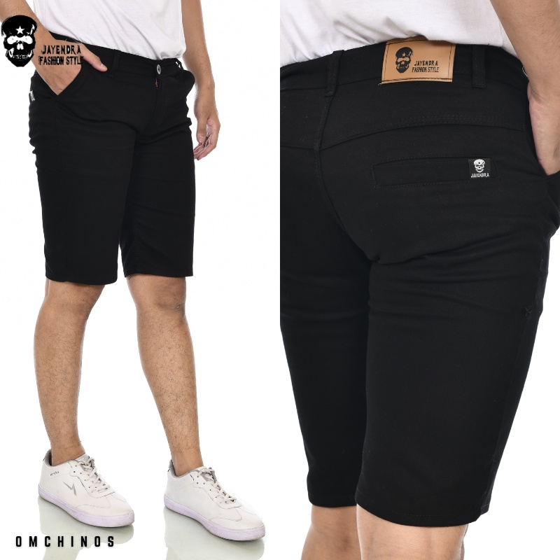 Celana Chino Pendek Pria Chinos Short Pants Slim fit Outfit Fashion Distro Casual Santai