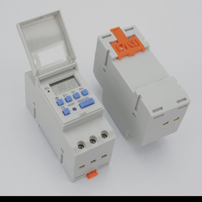 Mcb Timer Digital / Timer Swich 220Volt / Panel Lampu Otomatis 16 A