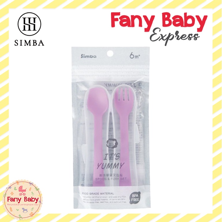 SIMBA IT'S YUMMY SPOON &amp; FROK SET