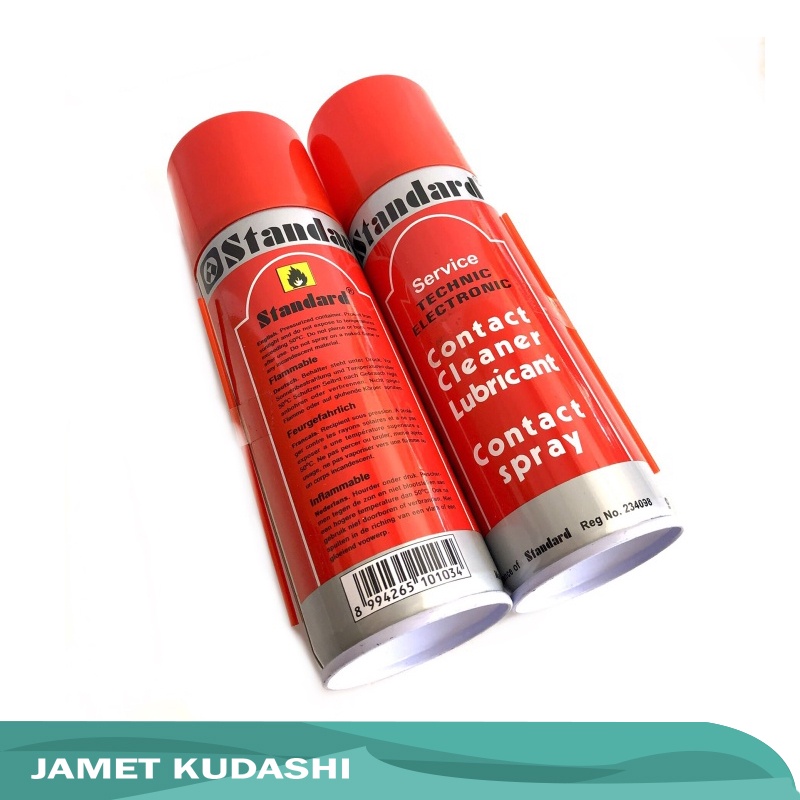 Contact Cleaner STANDARD/ Cairan pembersih kontak, saklar, / Potensio Pembersih karat / Service Elek