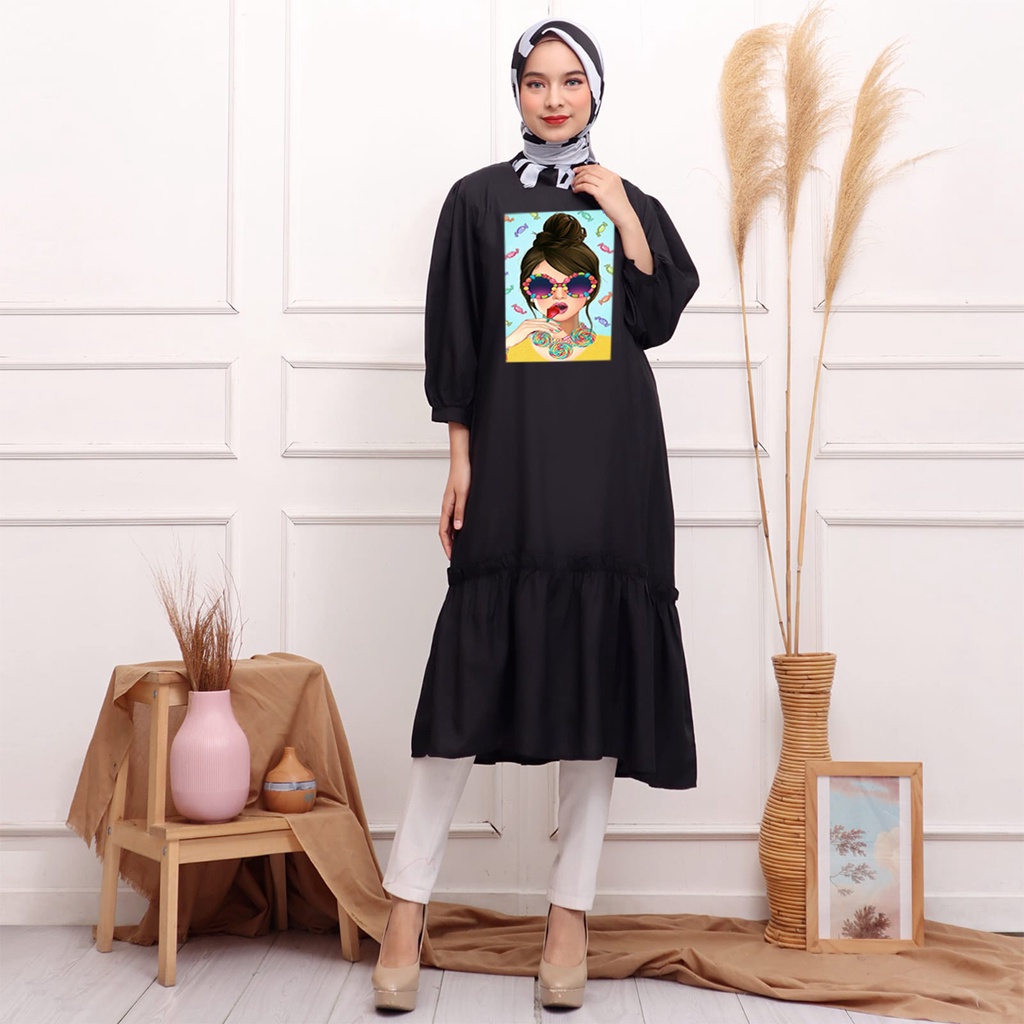 ASY Basic Dress Women Hijab's Collaboration 01