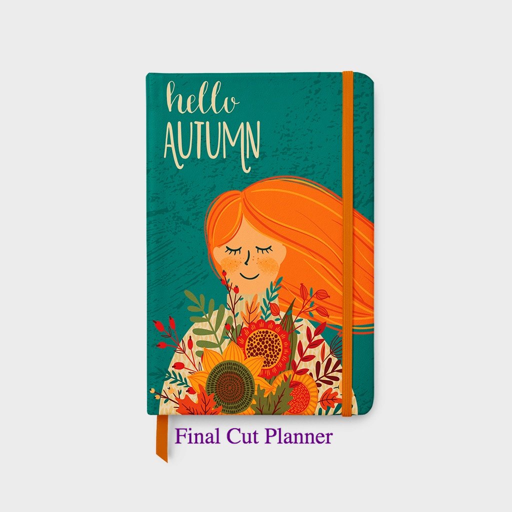 

Classic Notebook #MissAutumn - Bullet Journal - Custom Notebook - Planner .