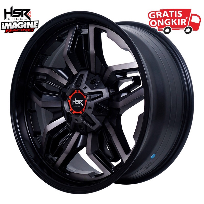 Velg Mobil SEMI OFFROAD HSR GONTARA Ring 20 COCOK UTK PCD  6x139,7 Lebar 9 pajero fortuner triton