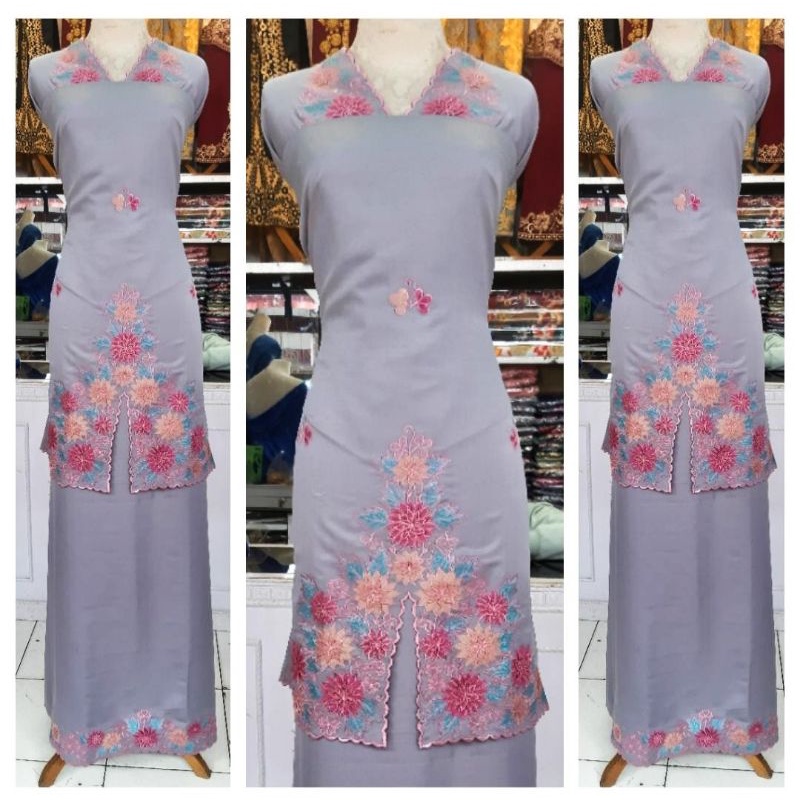 Bahan baju kurung bordir
