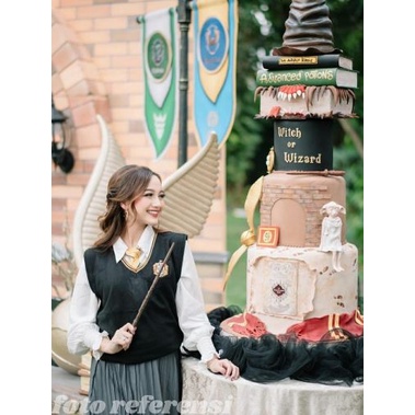 jaket wanita rompi kostum harry potter Free novel harry potter original termurah terbaru kekinian ju