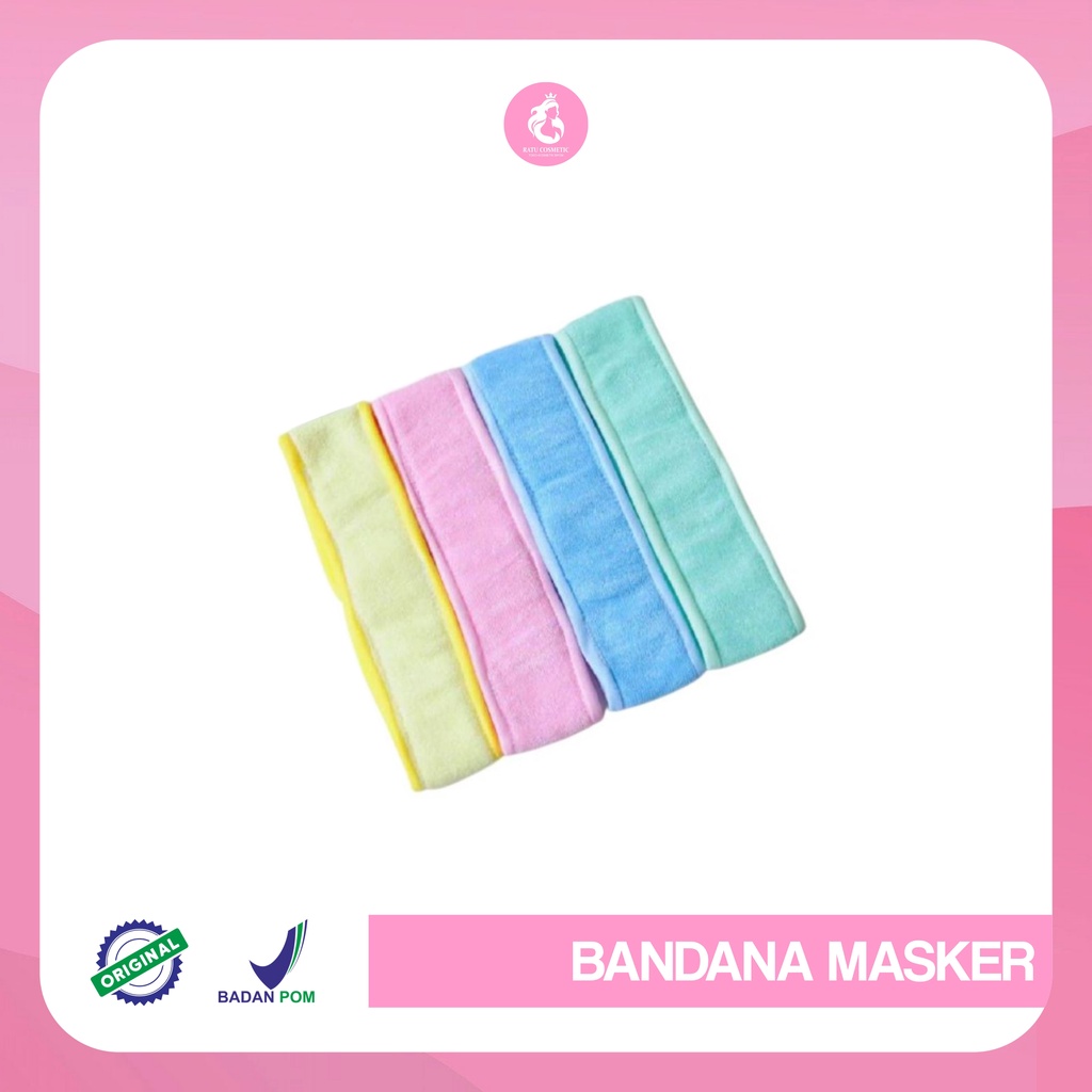 Bandana Masker-Bandana cuci muka