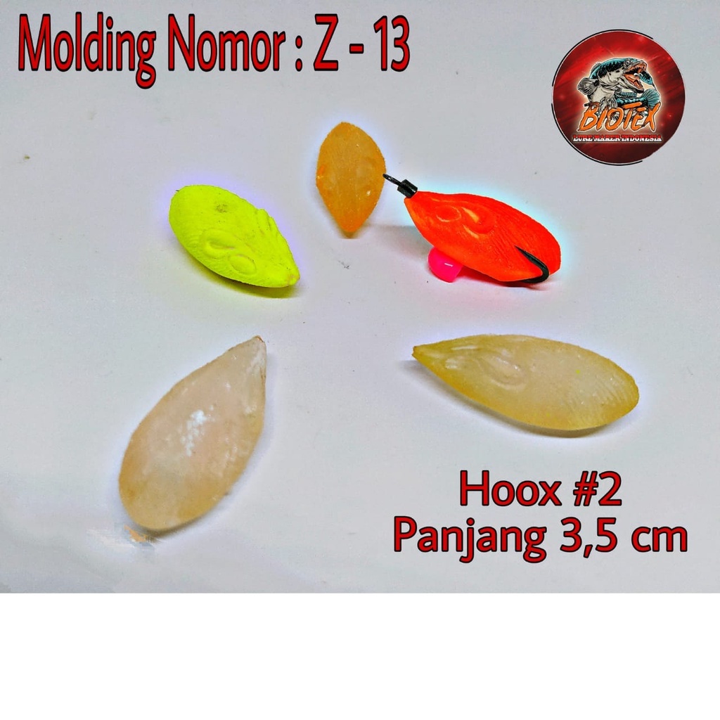 Molding Soft Frog 3D Z-13 Ukuran 3,5 cm