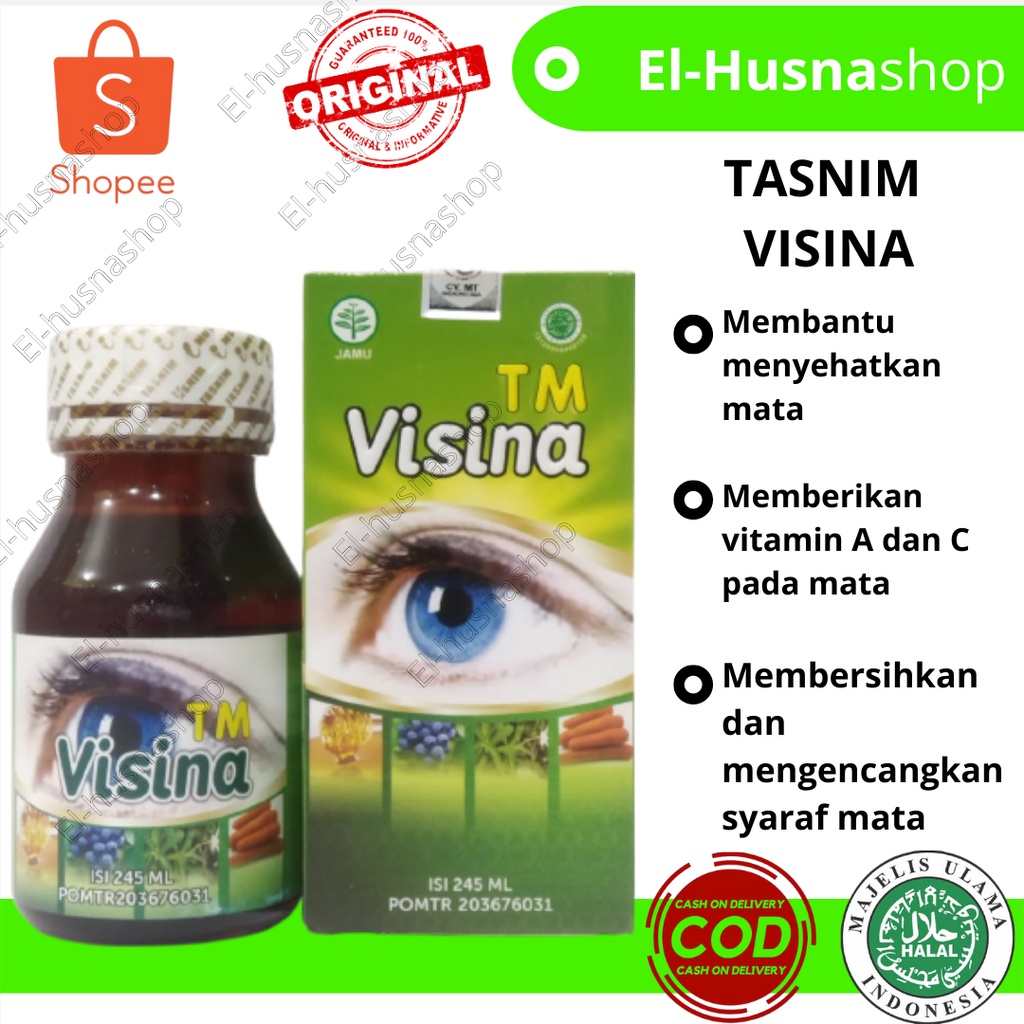 

Madu Tasnim Visina Madu Herbal Membantu Memelihara kesehatan Mata Isi 350gr