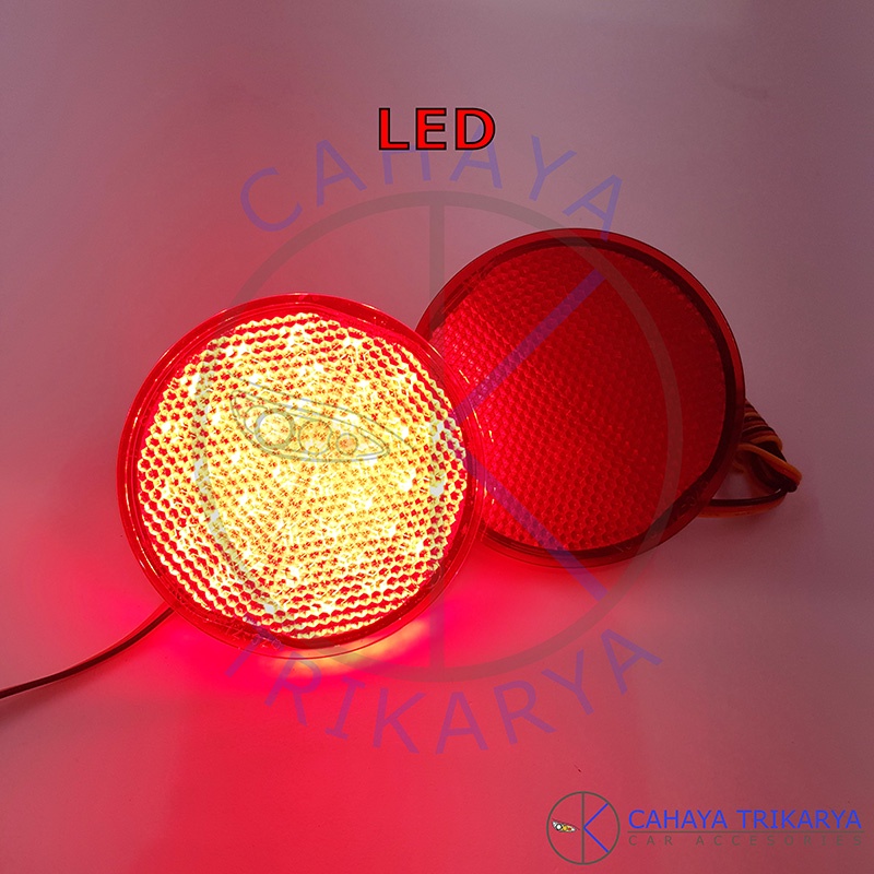 Lampu Reflektor Bumper / Bemper Belakang Avanza Veloz 2012 2013 2014 2015 2016 2017 2018 2019 2020 2