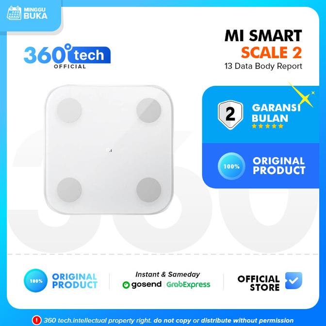 Xiaomi Mi Smart Scale 2 - Body Fat Composition Scale 2 Timbangan Badan