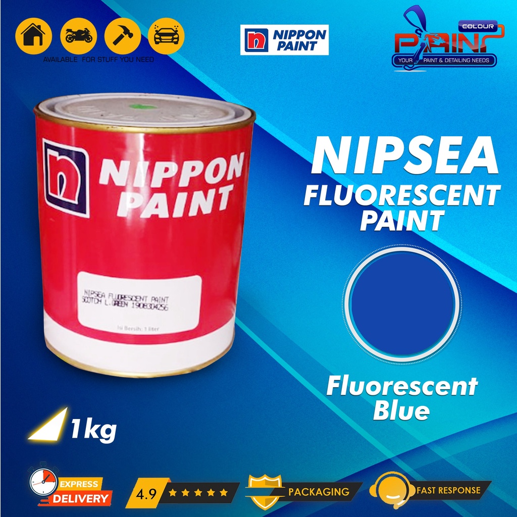 Nippon Paint Cat Duco Nipsea Fluorescent / Stabilo - Blue