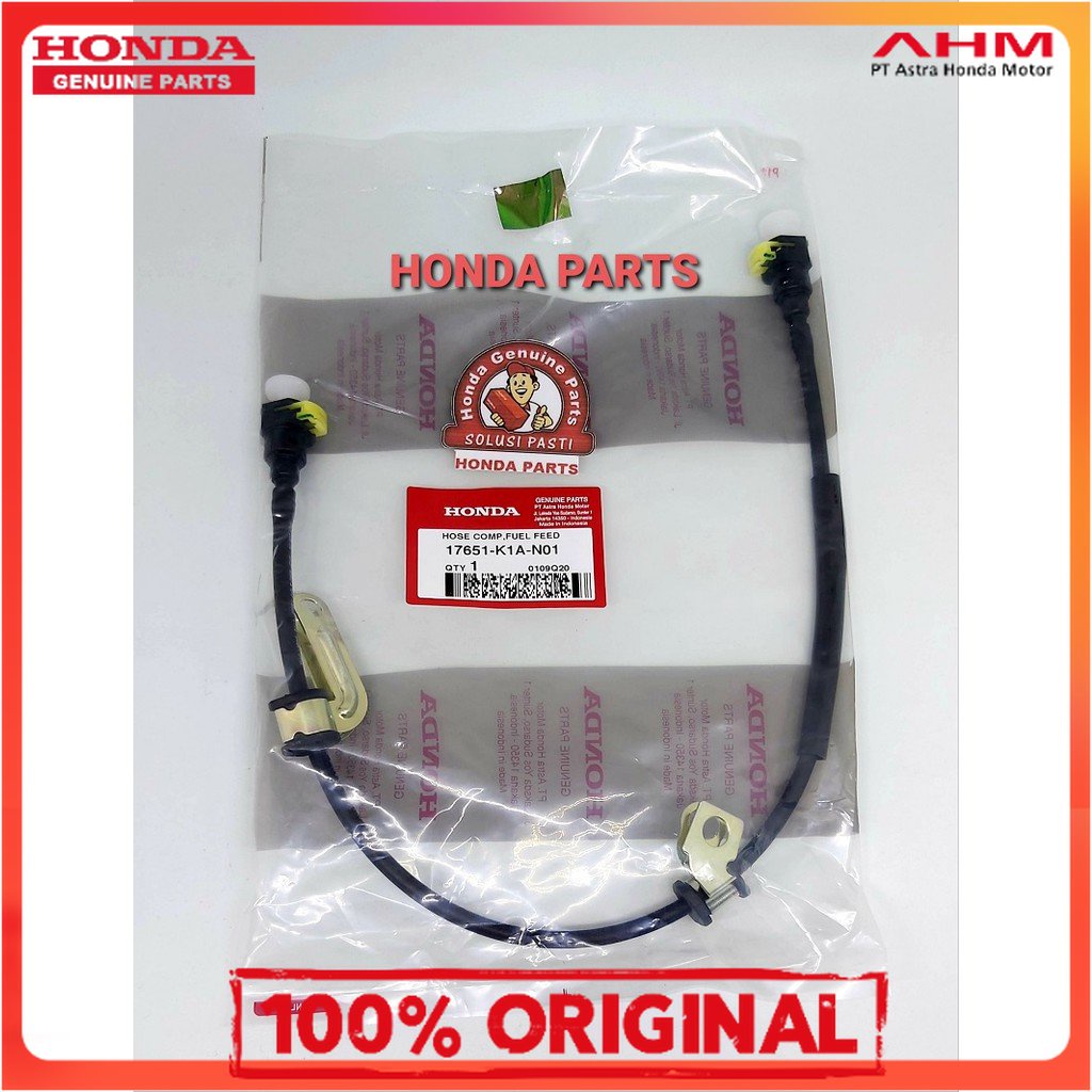 *Ori Ahm ❗️❗️ SELANG BENSIN INJEKSI HOSE COMP FUEL FEED ALL NEW BEAT ESP 2020 K1A GENIO K0J  17651-K