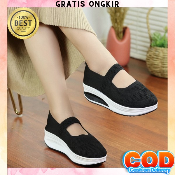 Sendal Wanita Wedges Terbaru 2022 Weges Perempuan Import Wijes Ssndal Kondangan Sandal Wijes Perempu