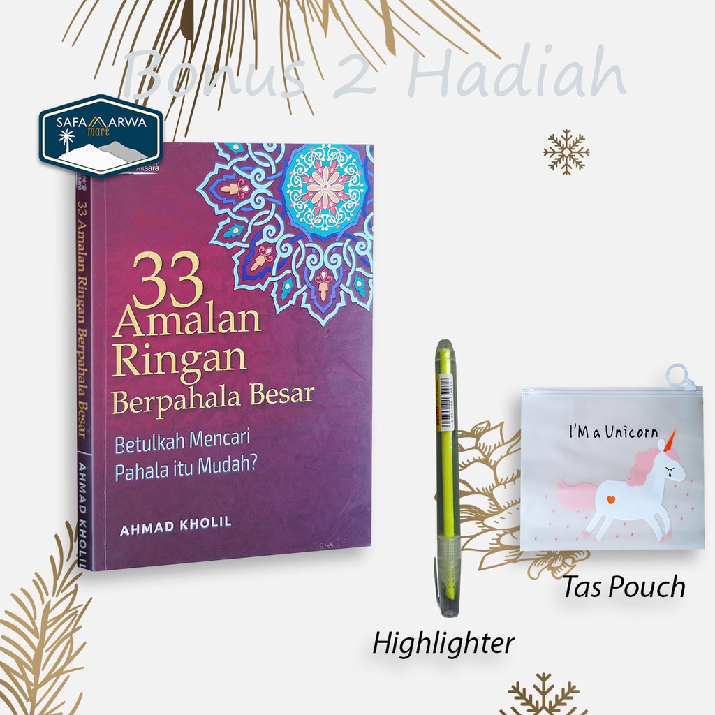 BUKU-33 AMALAN RINGAN BERPAHALA BESAR