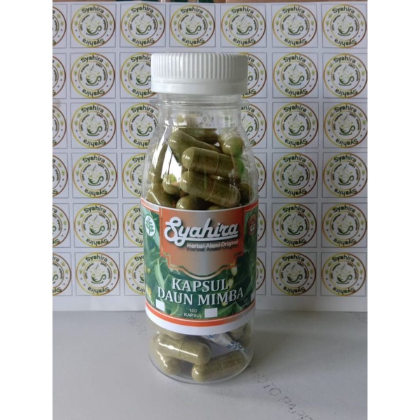 

KAPSUL HERBAL DAUN MIMBA/EMBO ISI 100 BUTIR KEMASAN BOTOL