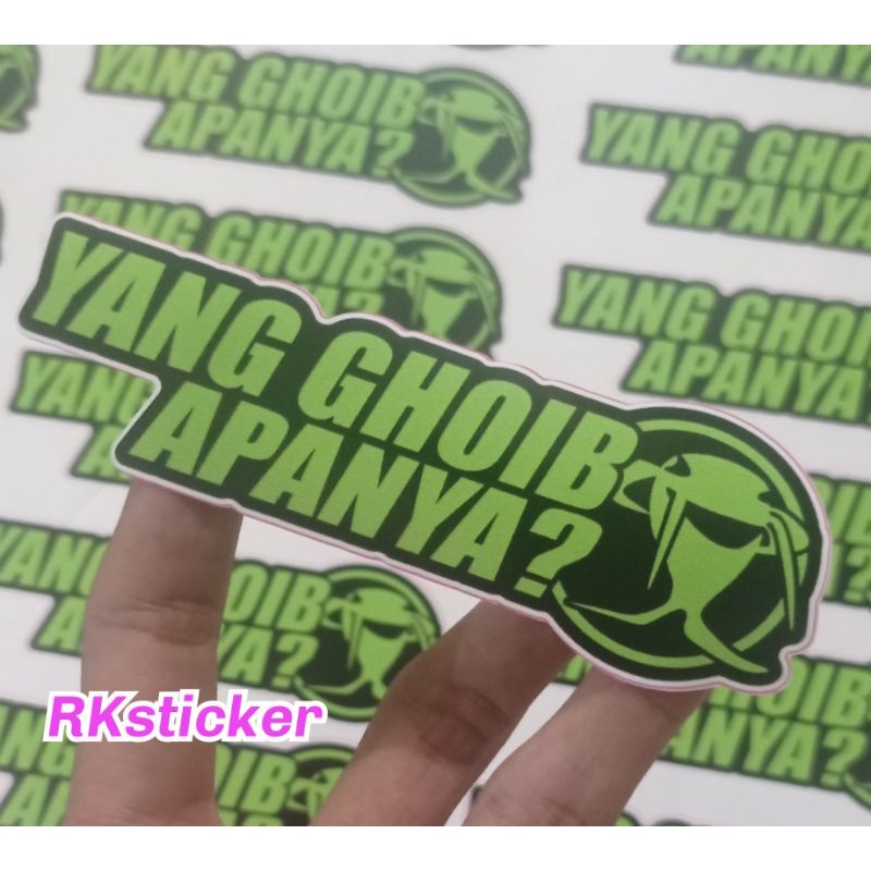 

STICKER PRINT STIKER YANG GHOIB APANYA
