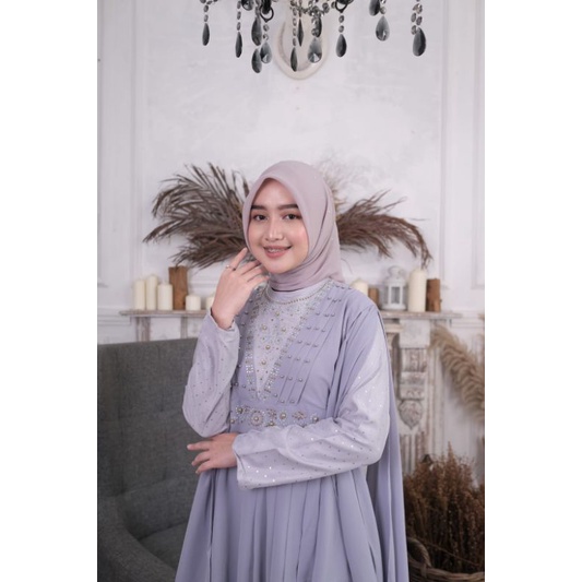 FASHION MUSLIM // GAMIS AISYAH // BAHAN CERUTY BABYDOLL PREMIUM //Gamis ceruty baby doll | Gamis brukat jumbo | Gamis | Gamis wisuda lamaran pernikahan | By Pelaminan Biru