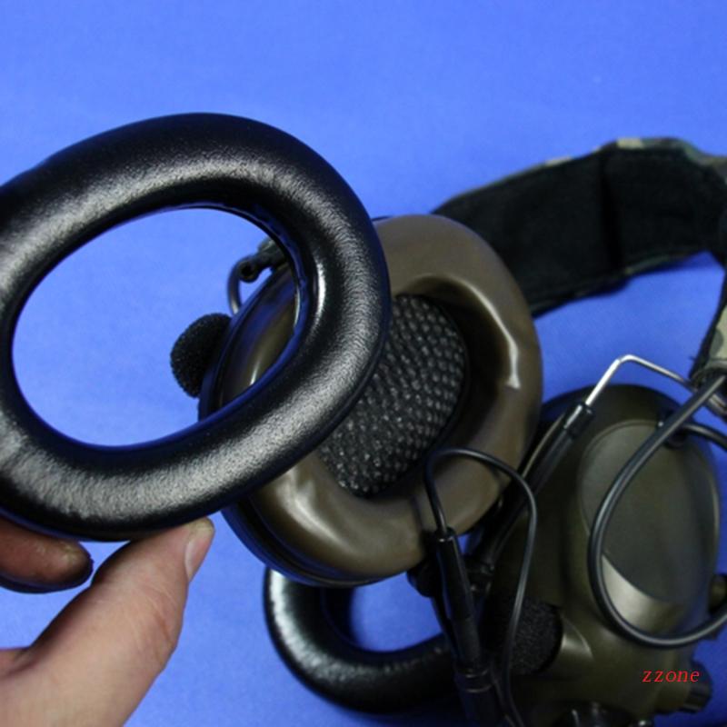 Zzz Bantalan Telinga Memory Foam Lembut Untuk Headset msa