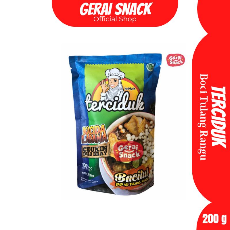 Terciduk - Baso Aci - Cirambay - Seblak Instan - Cimol Mozarella Cemilan Instan Khas Bandung