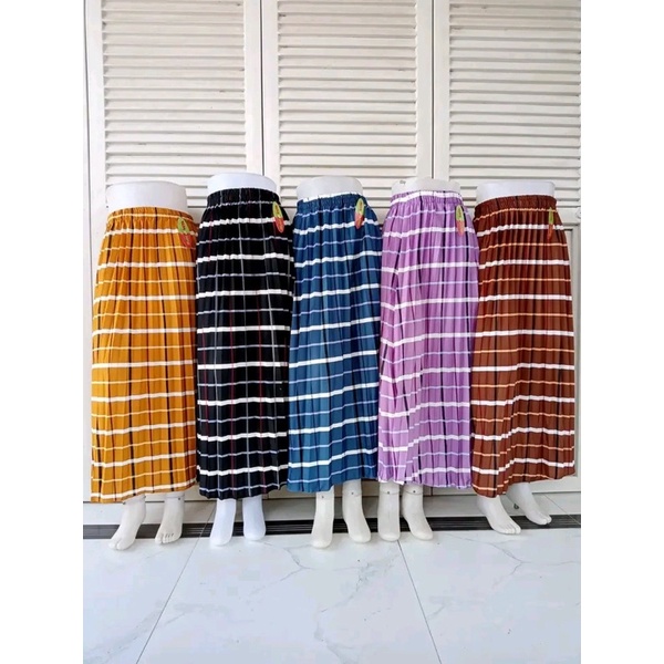 Rok Polos Motif Daisy Cindy Skirt Original