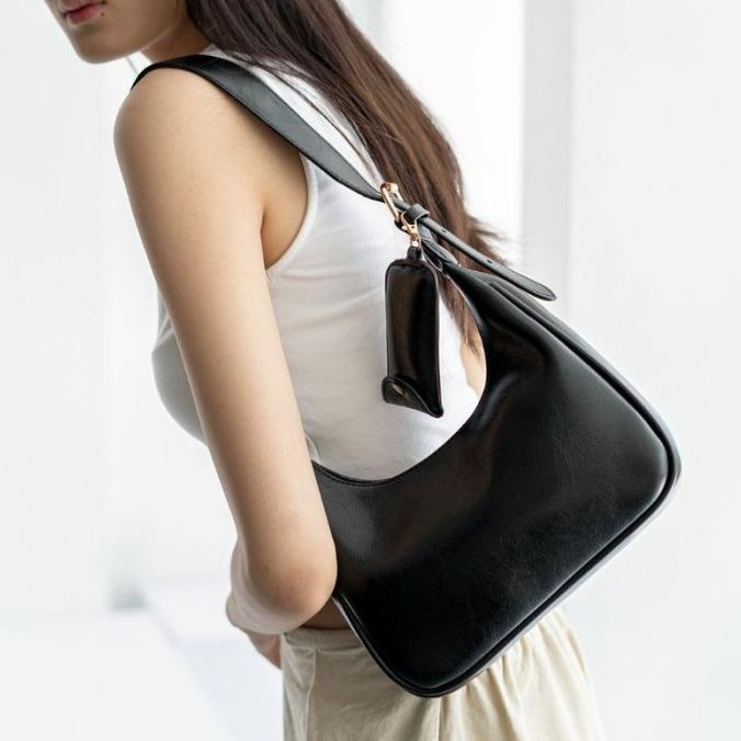 RENI BAG CUSTOM NAMA/INITIAL BAG/TAS KOREAN/VINTAGE BASIC HOBO