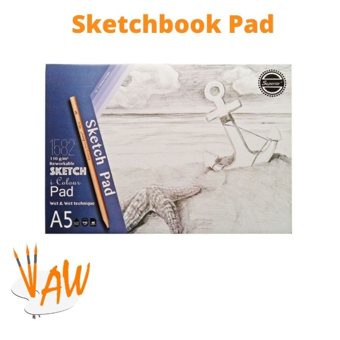 

Kusus Hari Ini Sketchbook Vtec | Gummed Terbatas