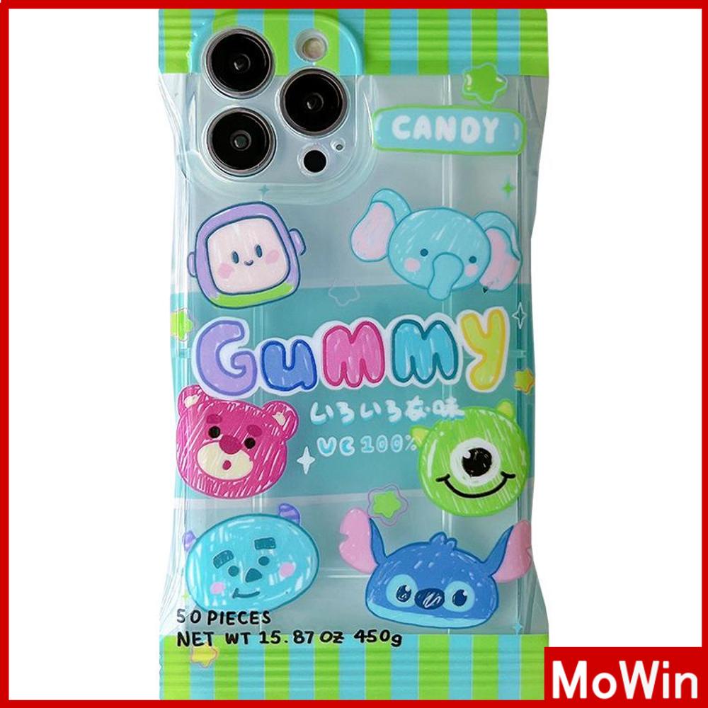 For iPhone 14 Pro Max iPhone Case Snack Bag TPU Soft Case Clear Case Airbag Shockproof Camera Cover Cartoon Cute Compatible For iPhone 13 Pro Max 12 Pro Max 11 7plus XR