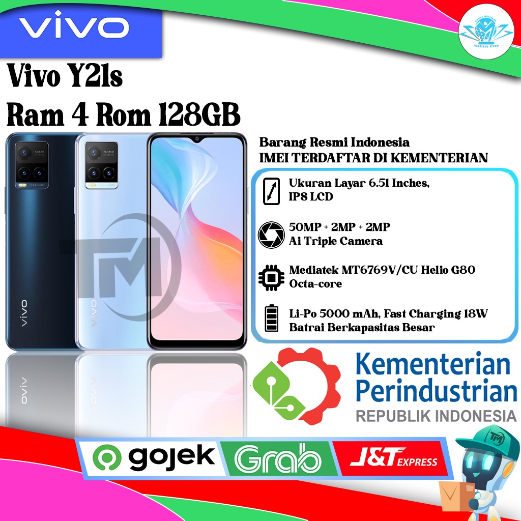 Vivo Y21s Ram 4 Rom 128GB