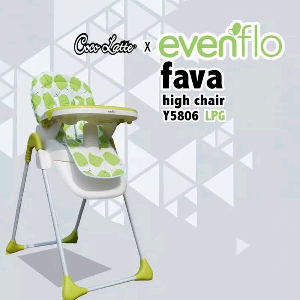 High Chair Cocolatte Evenflo Fava Y5806 Kursi Makan Evenflo