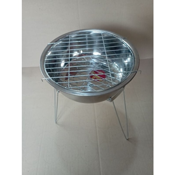 Panggangan Mastro grill  Non Stik Anti Lengket Gratis kuas Dan Capitan/Ukuran  diameter 32 cm Tinggi 29 cm/Panggangan Portable