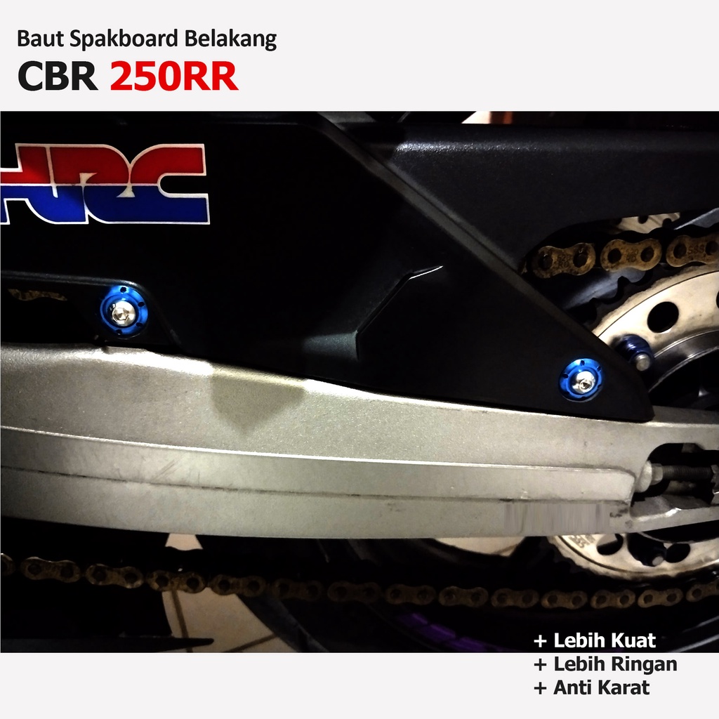 Baut Spakbor Belakang CBR250RR CBR 150R - Baut Probolt CBR250RR CBR150R - Baut Spakbor CBR250RR
