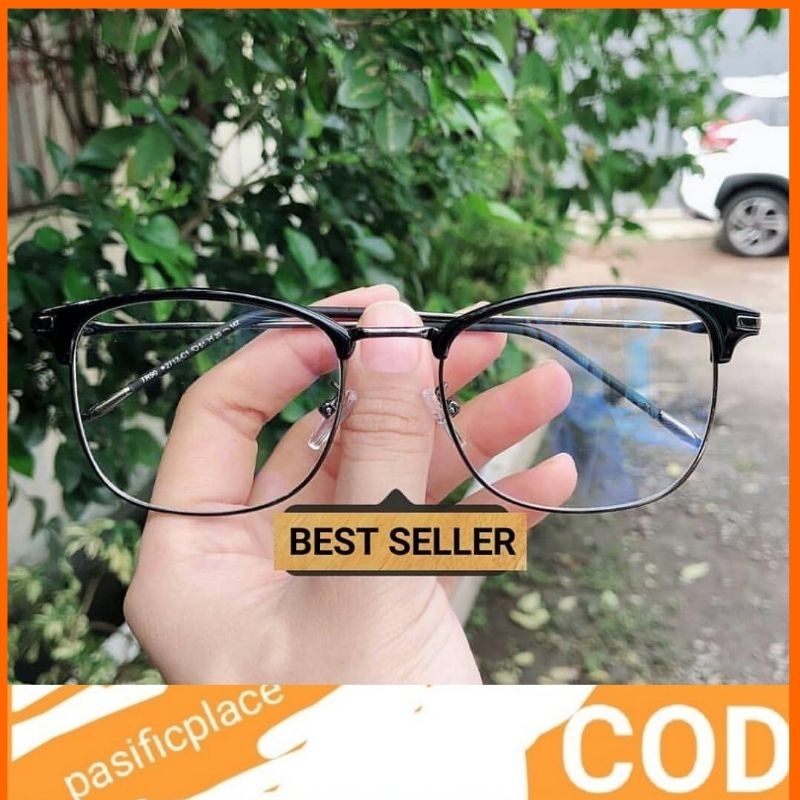 Kacamata Photocromic Antiradiasi Frame Lensa Minus Normal Cylinder  2713