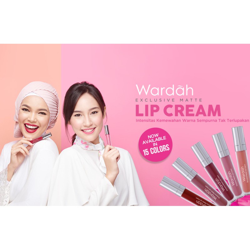 Wardah Exclusive Matte Lip Cream - Warna Intense dan Tahan Lama