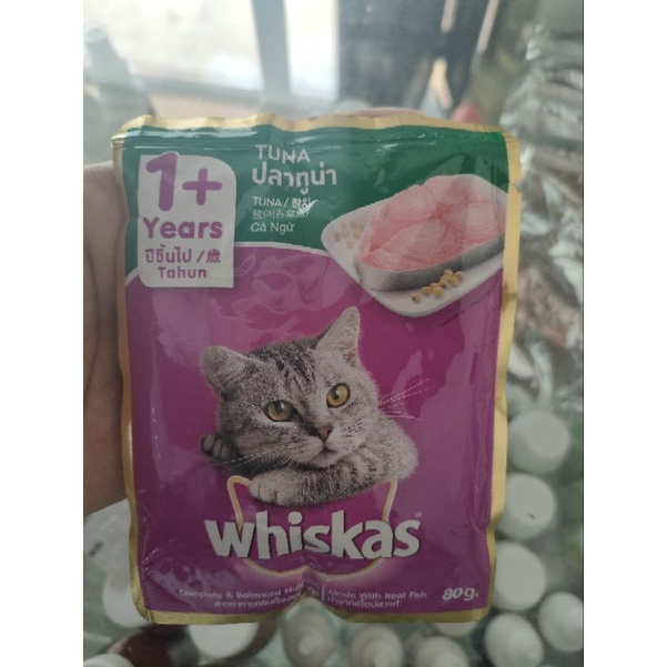 Whiskas Makanan Kucing Satu Tahun Keatas