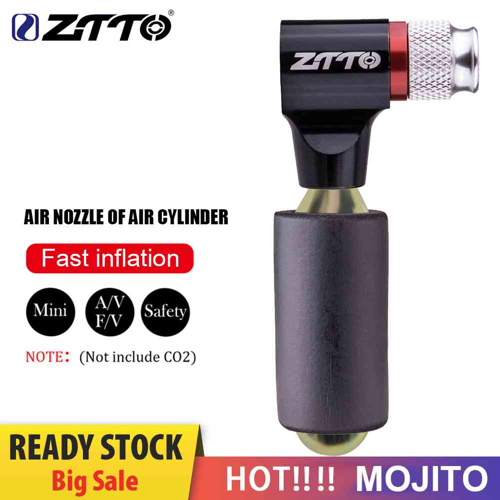 Ztto Pompa Angin Co2 Dengan Sleeve Insulasi Untuk Sepeda