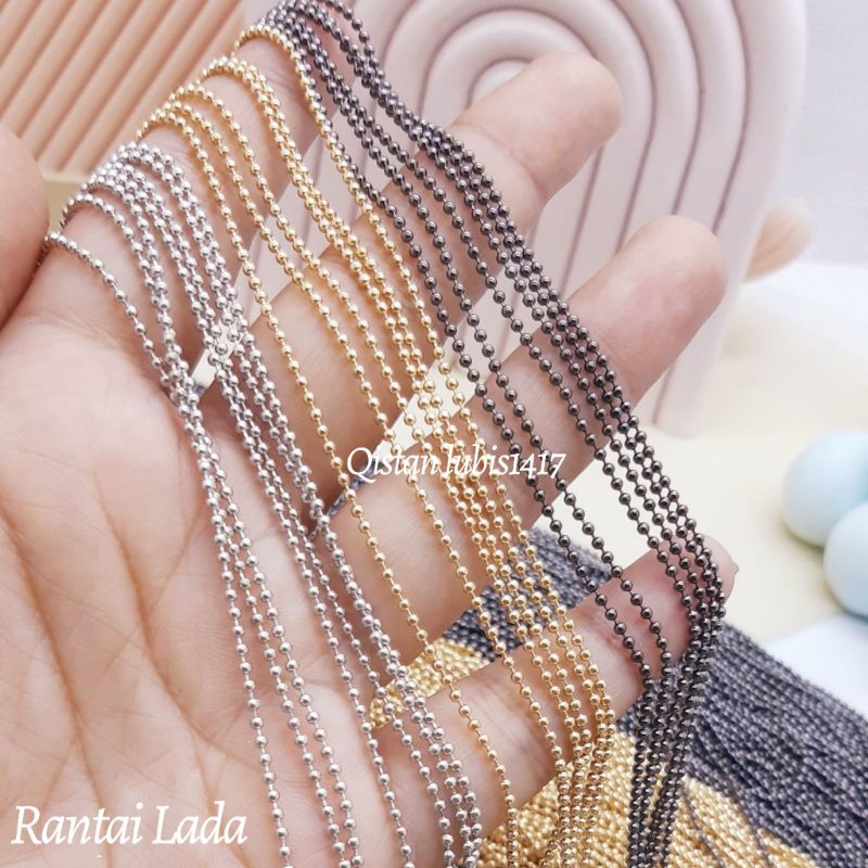 Rantai Lada|Rantai bulat kecil|Rantai 15mm