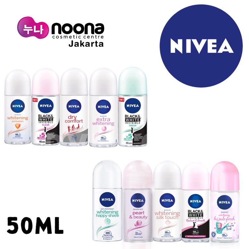 NIVEA DEODORANT ROLL ON WOMAN  50ML