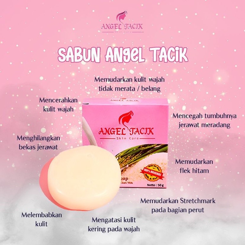 ANGEL TACIK WHITENING BODY LOTION HB SABUN BODY SCRUB BRIGHTENING ANGEL TACIK BPOM